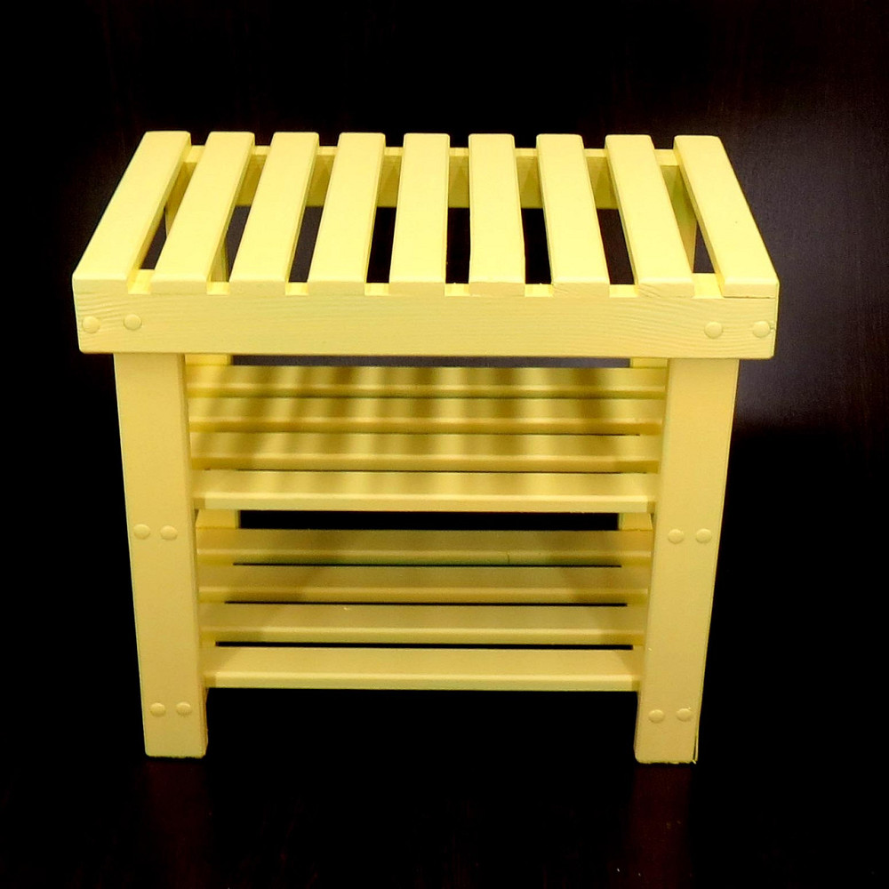 Полиця для взуття "Женева 60" лимонад Миколаїв - фото 2