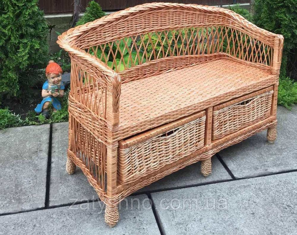 Диван плетеный с шухлядой Киев - изображение 7