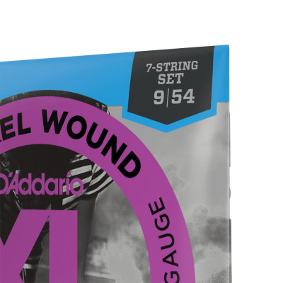 Струны для гитары D'Addario XL Nickel Wound Super Light 7-String (09-54) (EXL120-7) Винница - изображение 4
