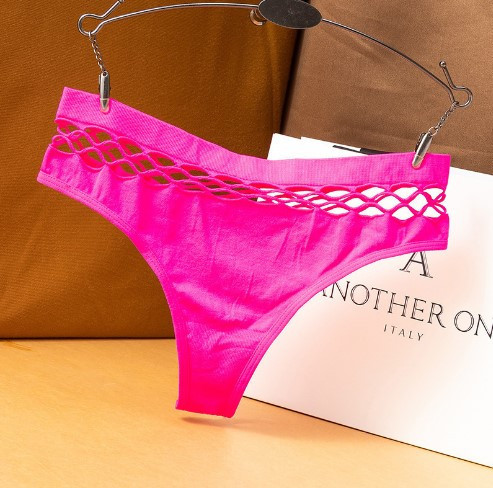 Набір стрінгів з високою талією 42 рожевий сірий червоний Київ - фото 7