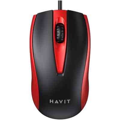 Мышка Havit HV-MS871 USB Red (6939119020293) Винница