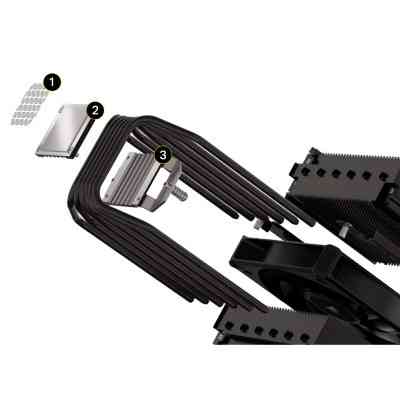 Кулер до процесора Corsair A115 Black (CT-9010011-WW) Вінниця