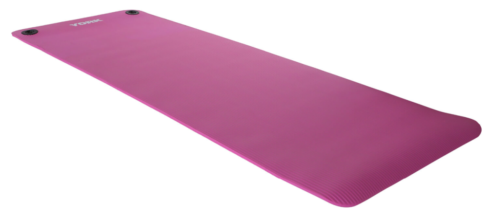 Мат для фітнесу з отворами York Fitness NBR 1см рожевий Киев - изображение 5