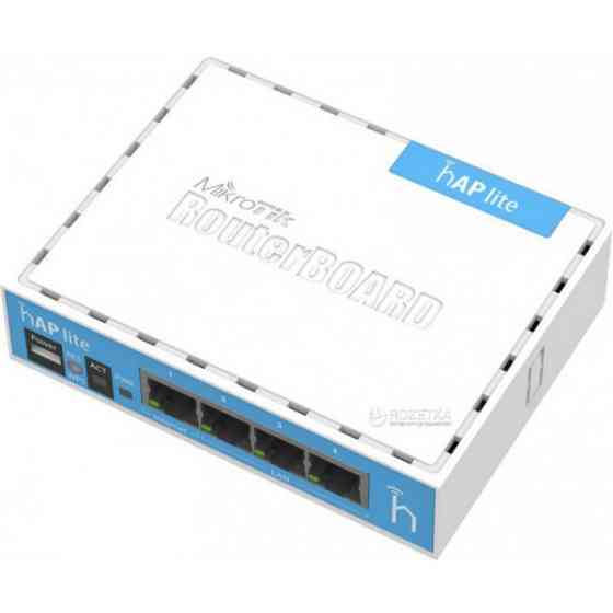 Маршрутизатор Mikrotik RB941-2ND, 650MHz and 32MB RAM (hAP lite) (RB941-2nD) Киев