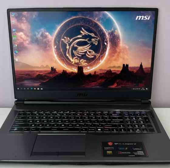MSI GP75 17,3 " 144Hz RTX 2060 6Gb i7-10750H RAM 16 Gb SSD 512Gb.Ноутбук Київ