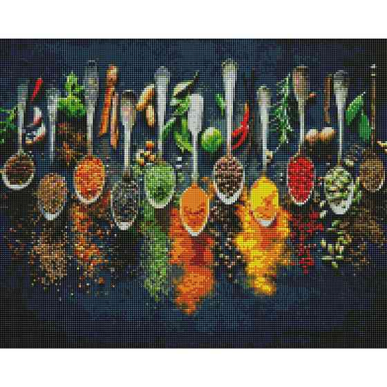 Алмазна мозаїка "Пряні спеції" Brushme DBS1101 40х50 см Вінниця