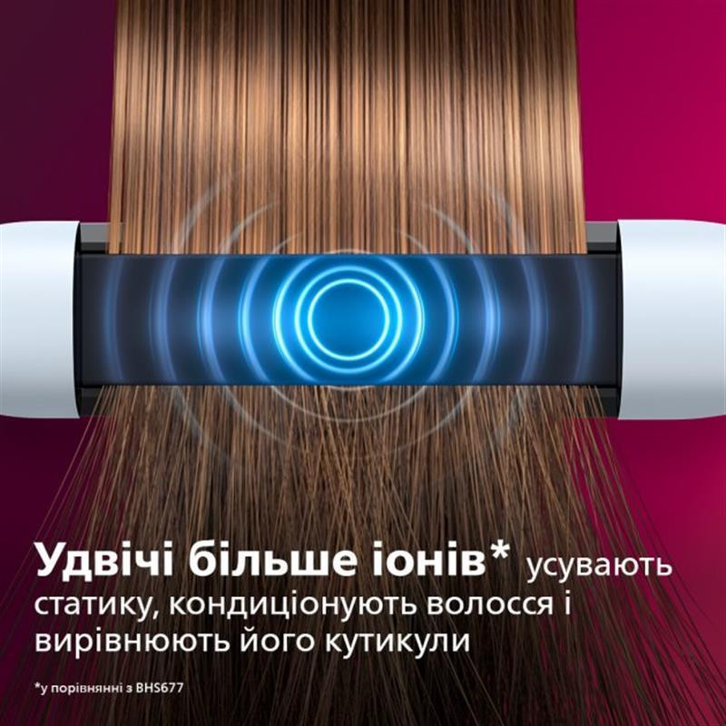 Праска (випрямляч) для волосся Philips BHS520/00 Білий Харьков - изображение 4