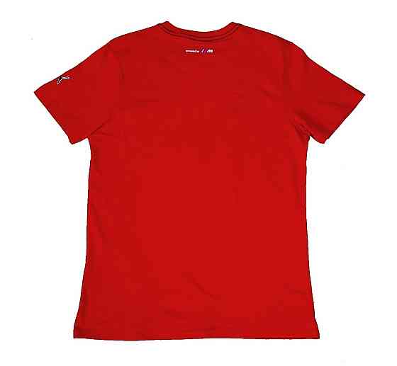 Мужская батальная однотонная трикотажная футболка Puma BMW Киев