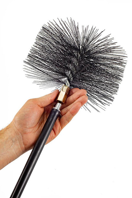 Металева щітка для чищення димоходу Savent 180 мм Київ - фото 7