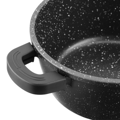 Каструля Ardesto Gemini Anzio, 1.8л, алюміній, чорний (AR2418GE) Вінниця - фото 2