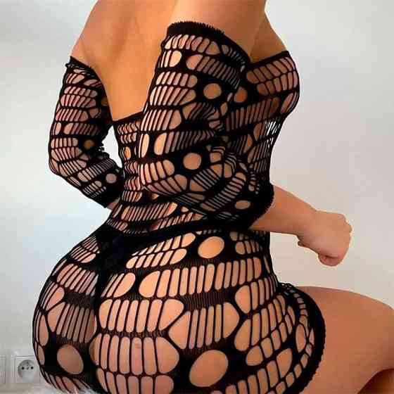 Еротична мінісукня з нарукавниками — Еротична білизна Вінниця