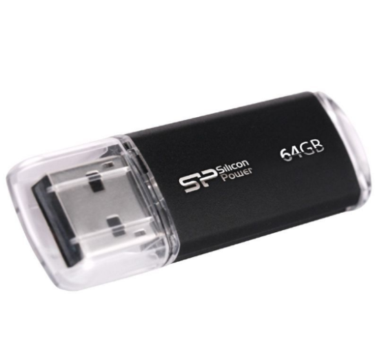 Флешка 64Гб USB 2.0 чорний Ultima II - I series Silicon Power Житомир