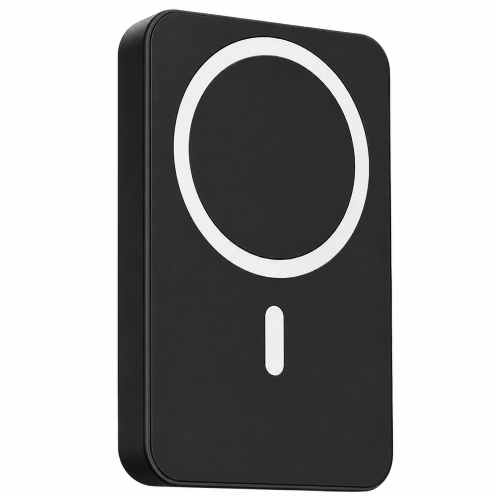Повербанк MagSafe mini 5000 мАч 20Вт Power Bank беспроводной USB Type-C Черный Киев - изображение 9