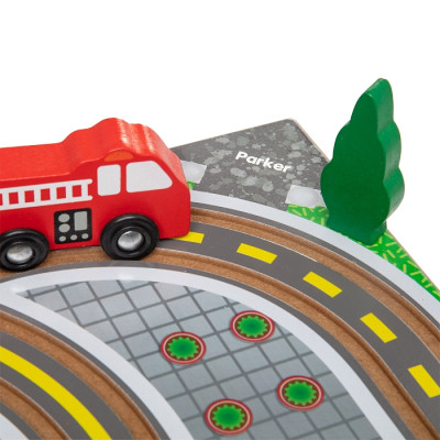 Игровой набор Melissa&Doug деревянный футляр "Город" (MD30141) Винница - изображение 4