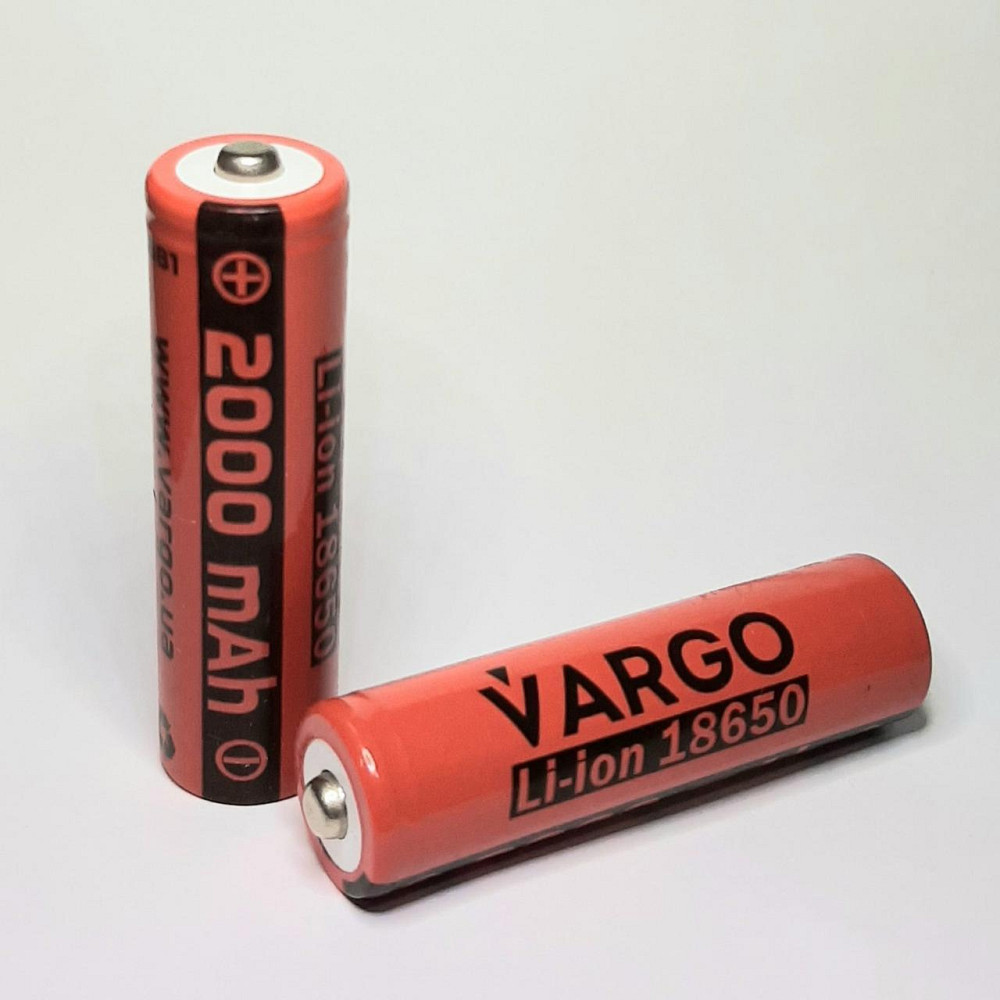 Акумулятор 18650 3.7V 2000mAh з захистом Харків - фото 3