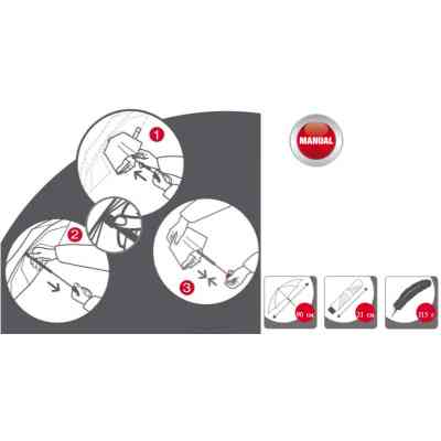 Зонт Knirps US.050 Aqua (Kn95 0050 1401) Винница