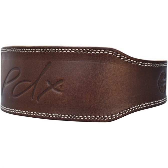 Пояс для важкої атлетики RDX Brown L Каменское - изображение 2