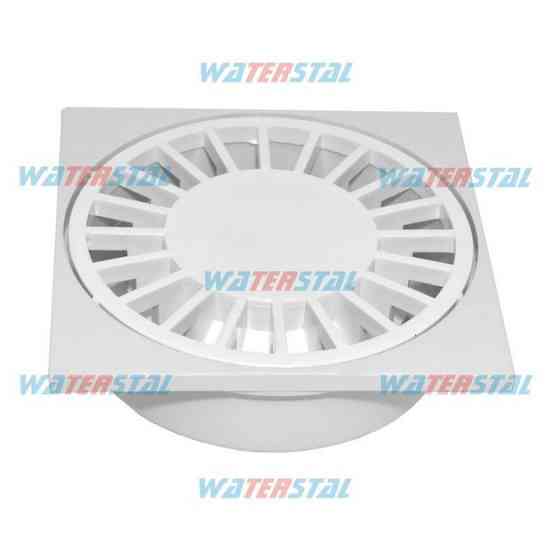 Трап 150*150 мм, нижнє відведення Ø110, пластиковий ″Waterstal″ (YS 115) Київ