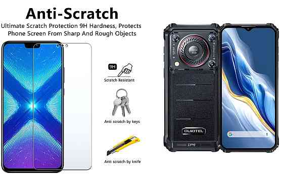 Защитное стекло NeoGlass для Oukitel WP36, Oukitel WP36 Pro – ультрапрозрачное и устойчивое Киев
