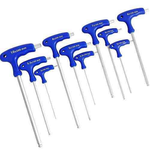 Набір шестигранних ключів S & R HX 10 шт. Одесса