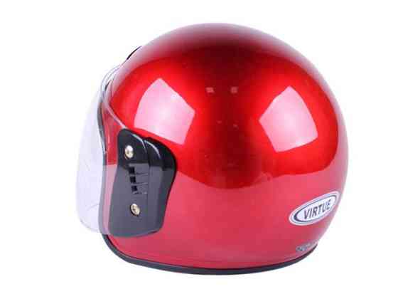 Мотошлем открытый MD-В201 (красный глянцевый, size L) Мукачево