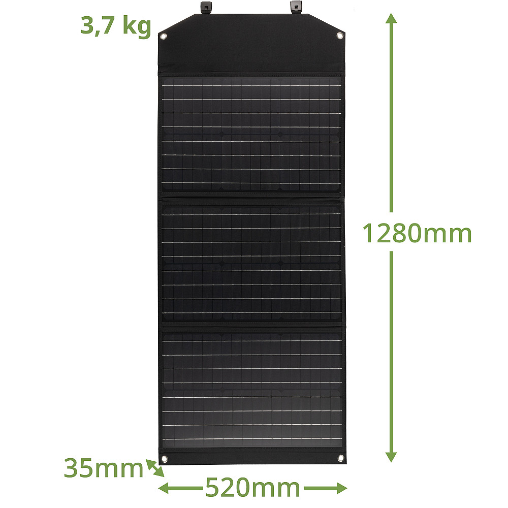 Портативний зарядний пристрій сонячна панель Bresser Mobile Solar Charger 90 Watt USB DC (3810060) Київ - фото 2