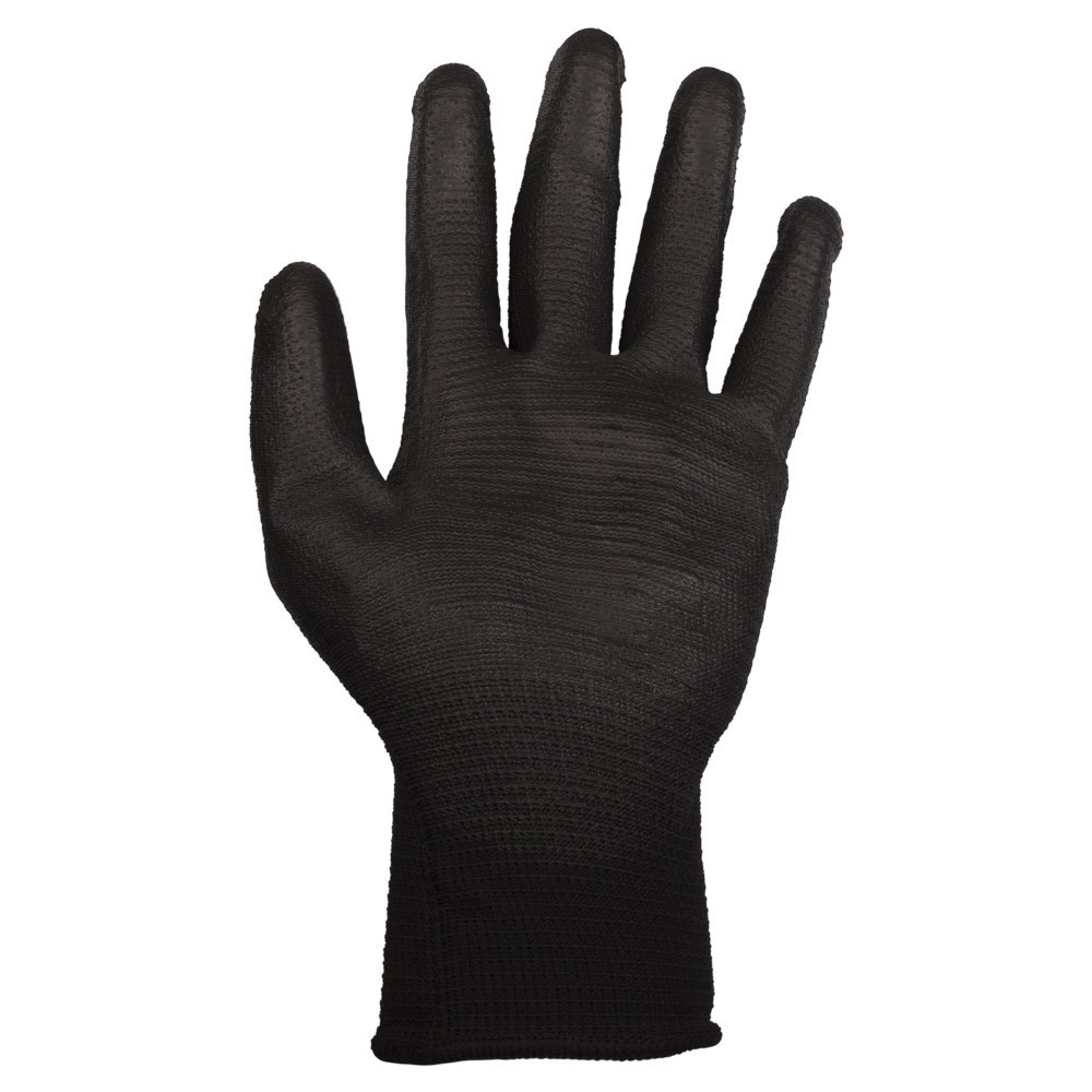 Перчатки трикотажные с частичным ПУ покрытием р10 (черно-серые манжет) SIGMA (9446411) Киев - изображение 3