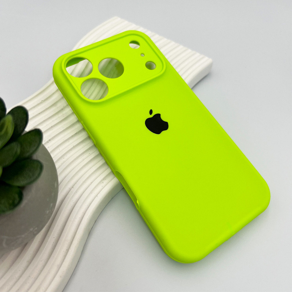 Чохол для смартфона Silicone Full Case AA Camera Protect for Apple iPhone 17 Pro Max 24,Shiny Green Київ - фото 4
