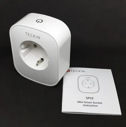 Смарт-розетка Teckin SP22 WiFi 16A 3680 Вт, Smart Life/Tuya, Alexa/Google Home, таймер, энергомониторинг Киев