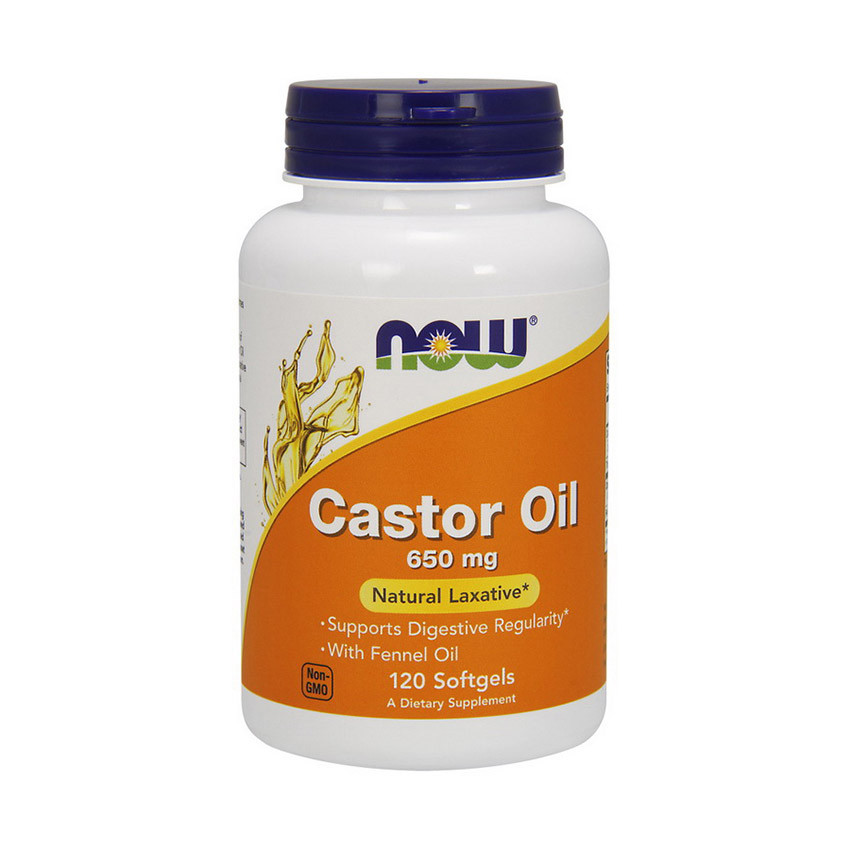 Castor Oil 650 mg (120 softgels) Луцьк - фото 1