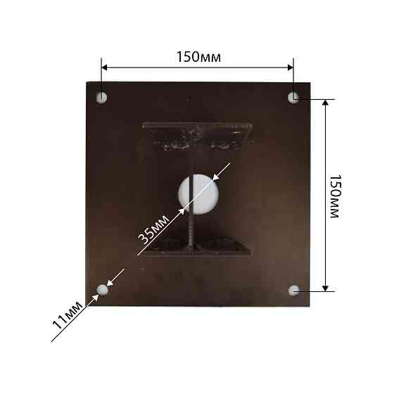 Стовп 103Р 1м для монтажу відеокамер, панелей виклику, прожекторів, клавіатур Киев