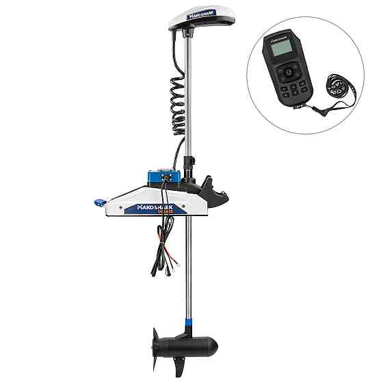 Лодочный электромотор с GPS-якорем MAKOSHARK OMS150S-60 (55 Lbs, 12V, бесщеточный) Киев