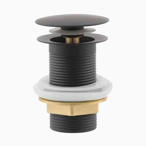 Донний клапан для умивальника Champion POP-UP-02 Black 1 1/4''     ( CH0366 ) 24709 Харьков