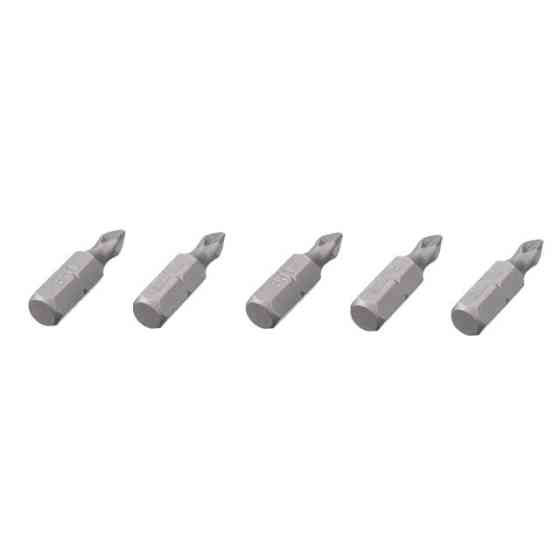 Комплект викруткових насадок, PH1, 1/4"×25 мм, ACR, S2, 5 од., STORM Львів