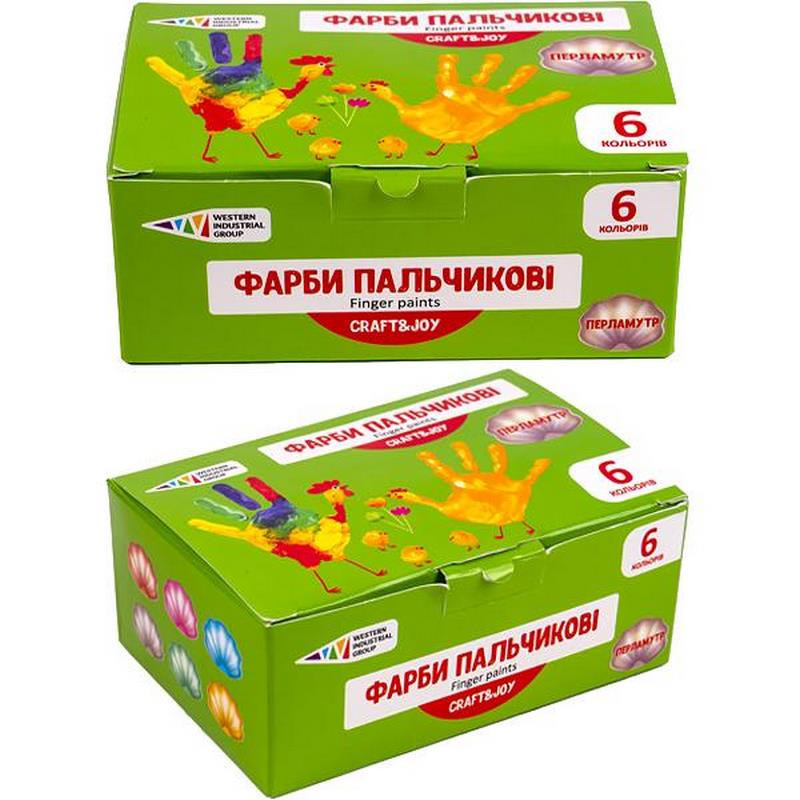 Детские пальчиковые краски 