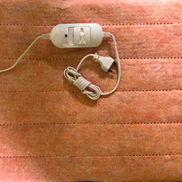 Електричне простирадло Yasam 120×160 см із підігрівом Персиковий Вінниця - фото 5