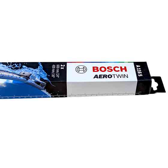 Щітки склоочисника Aerotwin A116S безкаркасні 600/400мм (2 шт) передні із спойлером Ковель