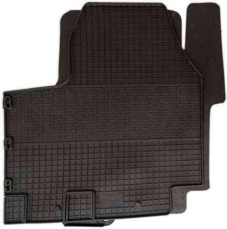 Гумові килимки в салон передні Renault Trafic II, Opel Vivaro I, Nissan Primastar (2001-2014), 2 шт. Polytep Чортків