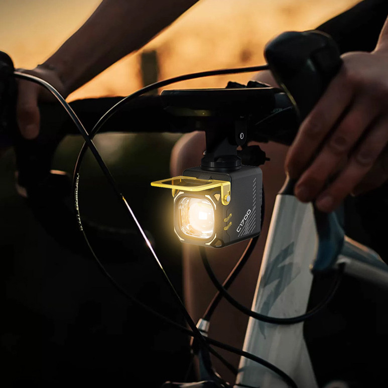 Фонарь для велосипеда с водозащитой и аккумулятором Q05 500LM, Фонарь для велопрогулок с зарядкой LA-31 Львов - изображение 3