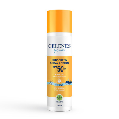 Засіб від засмаги Celenes Sunscreen Spray Lotion For Kids SPF50+ Сонцезахисний спрей-лосьйон для дітей 150 мл (7350104248284) Вінниця - фото 1
