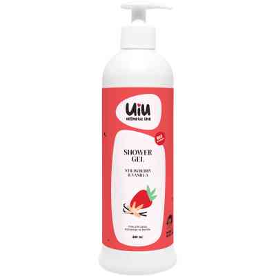Гель для душа UIU Клубника & Ваниль 300 мл (4820152332844) Винница