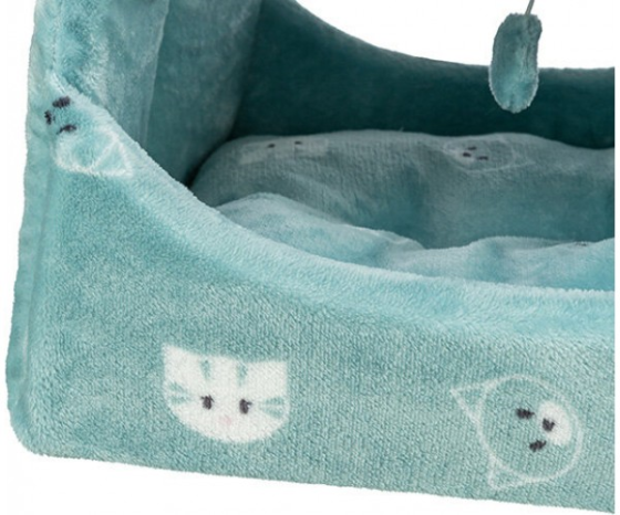 Будиночок — тунель для котів і собак Trixie Mimi (Триксі) 42х35х35 см Блакитний Запоріжжя