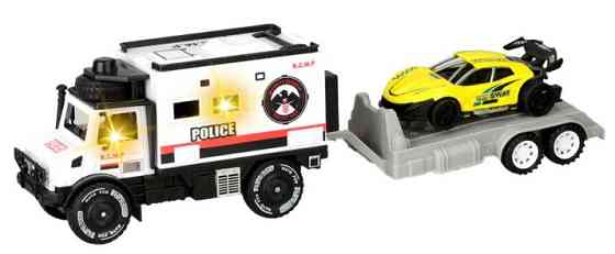 Игрушка CARS S Полицейский грузовик с прицепом и спорткаром в ассортименте (CJ-4512170) (7120459) Киев