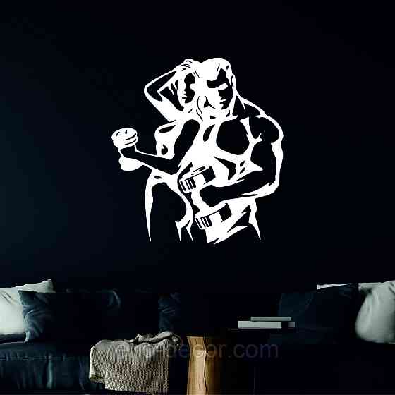 Декоративне настінне Панно «Бодібілдінг», Декор на стіну Київ