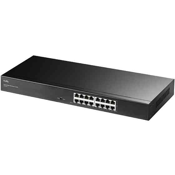 Комутатор Cudy GS1016L, 16 портовий Gigabit Metal Switch, 19" RM Вінниця