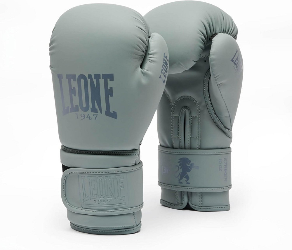 Боксерські рукавиці Leone GN059 STRIKER Grey 10 унцій Каменское - изображение 1