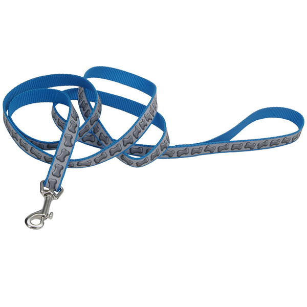 Coastal Lazer Brite Reflective Leash КОСТАЛ ЛАЗЕР БРАЙТ светоотражающий поводок для собак, 2.5смХ1.8м Киев - изображение 1