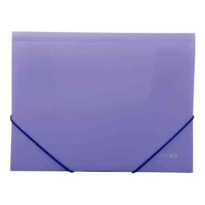 Папка на резинках Economix А4 фактура "оранж", фиолетовая (E31633-12) Винница