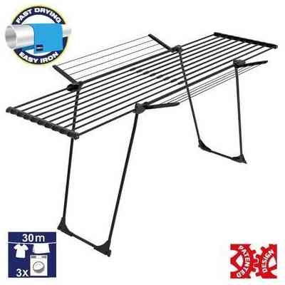 Сушарка для білизни Casa Si Casa Flex Ultra Black (CS92180B04H) (DAS303007) Вінниця