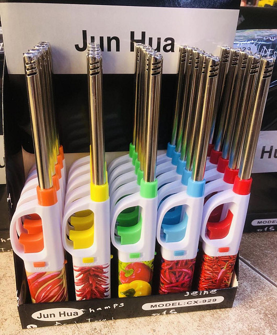 Запальничка кухонна газова із середнім носиком QL 929/ 2132 перезаправляється Одеса - фото 2